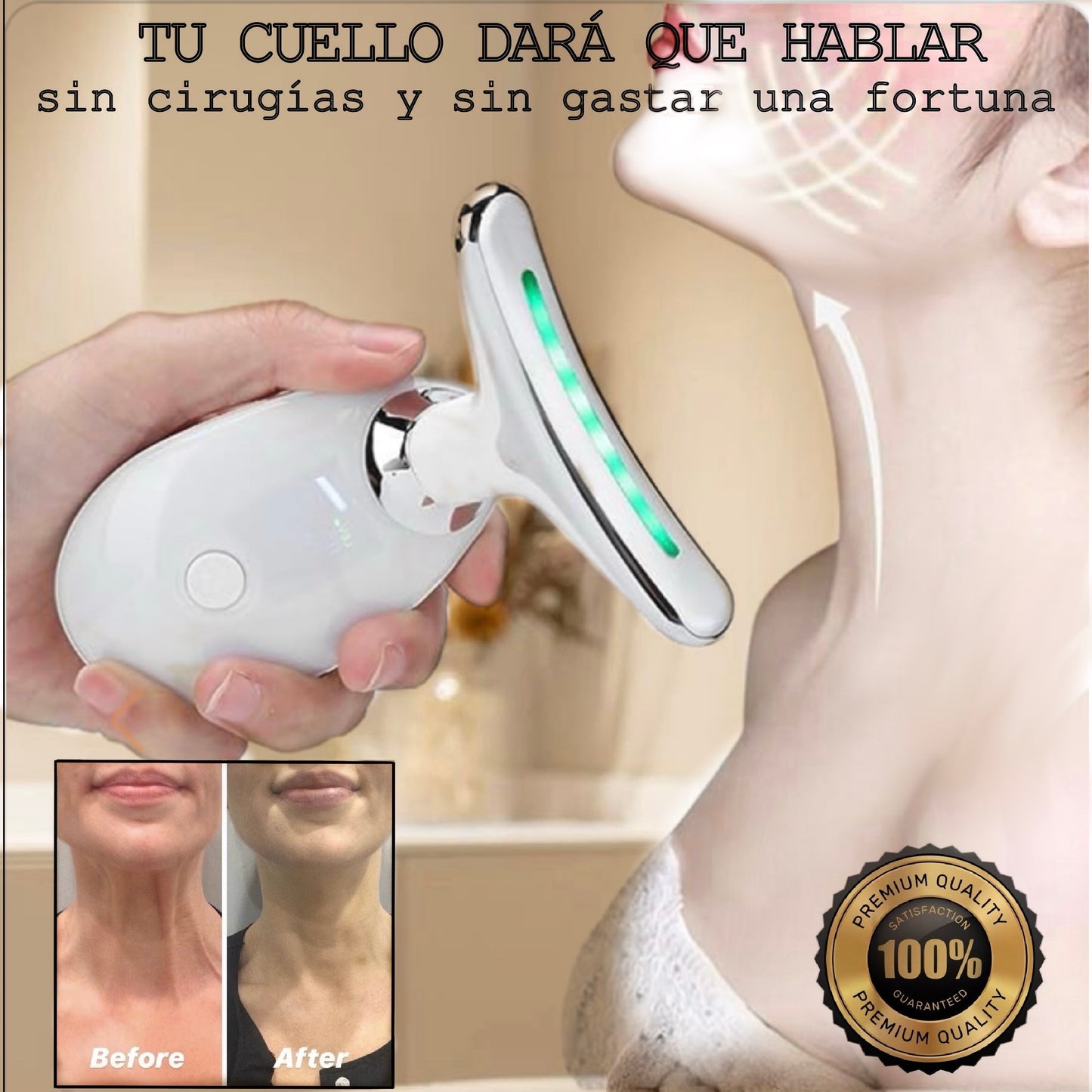 Masajeador Facial para el Cuello